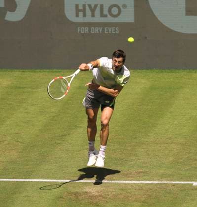photo : Sebastian OFNER (AUT) Tennis-Turnier Terra Wortmann Cup im Gerry Weber Sportpark (OWL-Arena) in Halle Westfalen am Di. 17.06.2025