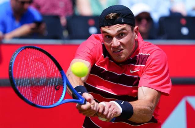 Jack Draper in first round action Queen s Club Championships, Day 9, Queen s Club, West Kensington, London, UK - 17 Jun 2025  Copyright: xJavierxGarcia Shutterstockx 15360763i