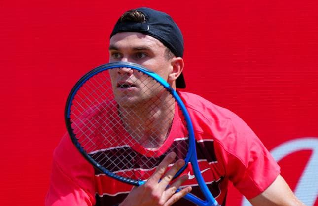 Jack Draper in first round action Queen s Club Championships, Day 9, Queen s Club, West Kensington, London, UK - 17 Jun 2025  Copyright: xJavierxGarcia Shutterstockx 15360763n