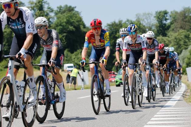 TDS 3.Etappe Tao Geoghegan Hart GBR Team Lidl Trek 16.06.2025 Endingen, SCHWEIZ, Tour de Suisse 3.Etappe Aarau - Heiden Tao Geoghegan Hart GBR Team Lidl Trek