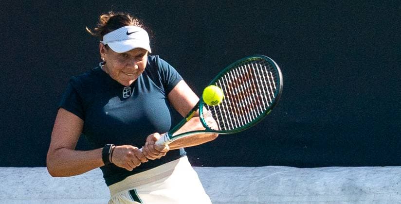 17.06.2025, WTA, Tennis Damen 500, Tennis, Damen, Berlin Tennis Open by Hylo 2025, Berlin, Einzel, 1. Runde, Amanda Anisimova (USA) - Bianca Andreescu (Kanada) Amanda Anisimova (USA) Berlin Steffi-Graf-Stadion Berlin Deutschland
