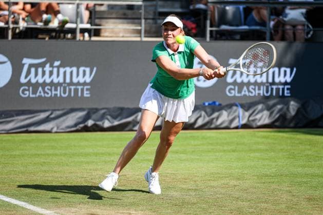 Donna VEKIC CRO, Berlin Tennis Open by HYLO 2025, Berlin, LTTC Rot-Weiß , 17.06.2025, Copyright: xClaudioxGärtnerx