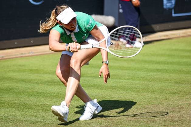 Donna VEKIC CRO, Berlin Tennis Open by HYLO 2025, Berlin, LTTC Rot-Weiß , 17.06.2025, Copyright: xClaudioxGärtnerx