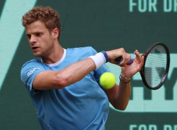 Tennis COURT WORTMANN OPEN, Yannick Hanfmann (GER), Halle, Germany, June 17, 2025. Photo Felice Calabro  Copyright: xFelicexCalabro x xipa-agency.netx xFELICExCALABRO x 0822393960st