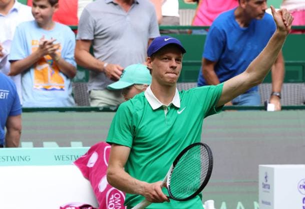 Tennis COURT WORTMANN OPEN, Jannik Sinner (ITA), Halle, Germany, June 17, 2025. Photo Felice Calabro  Copyright: xFelicexCalabro x xipa-agency.netx xFELICExCALABRO x 0822394253st