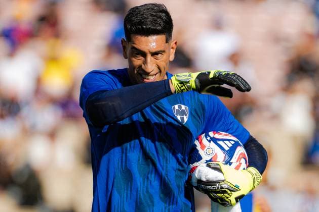 June 17, 2025: Club World Cup 25: ESTEBAN ANDRADA (1) of Monterrey warms up ahead of a match against FC Internazionale Milano. - ZUMAi207 20250617_zsp_i207_035 Copyright: xAbramxImanx