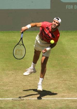 photo : der Sieger Karen KHACHANOV Tennis-Turnier Terra Wortmann Cup im Gerry Weber Sportpark (OWL-Arena) in Halle Westfalen am Mi. 18.06.2025