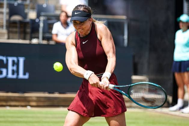 Paula Badosa ESP, Berlin Tennis Open by HYLO 2025, Berlin, LTTC Rot-Weiß , 18.06.2025, Copyright: xClaudioxGärtnerx