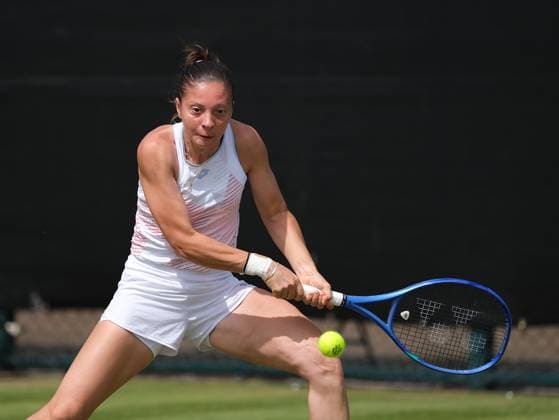 Nottingham Tennis Centre Nottingham, England - Antonia Ruzic during the match with Dayana Yastremska in the Lexus Nottingham Tennis Open, day 4, June 18th 2025. (Paul Bonser SPP) Copyright: xPaulxBonser SPPx spp-en-PaBo-Lexus Nottingham Open 1277