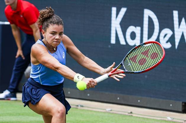 Jasmine Paolini ITA, Berlin Tennis Open by HYLO 2025, Berlin, LTTC Rot-Weiß , 18.06.2025, Copyright: xClaudioxGärtnerx
