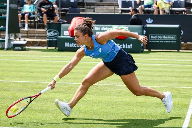 Jasmine Paolini ITA, Berlin Tennis Open by HYLO 2025, Berlin, LTTC Rot-Weiß , 18.06.2025, Copyright: xClaudioxGärtnerx