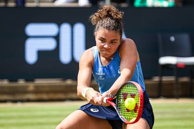 Jasmine Paolini ITA, Berlin Tennis Open by HYLO 2025, Berlin, LTTC Rot-Weiß , 18.06.2025, Copyright: xClaudioxGärtnerx