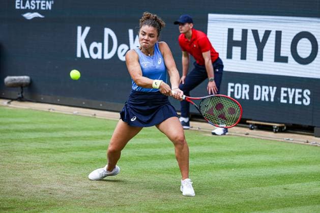 Jasmine Paolini ITA, Berlin Tennis Open by HYLO 2025, Berlin, LTTC Rot-Weiß , 18.06.2025, Copyright: xClaudioxGärtnerx