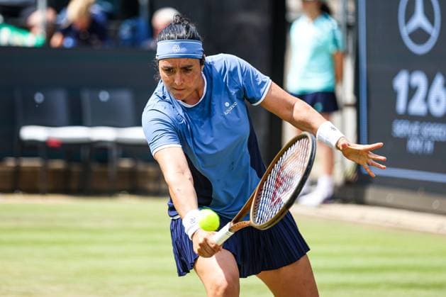 Ons Jabeur TUN, Berlin Tennis Open by HYLO 2025, Berlin, LTTC Rot-Weiß , 18.06.2025, Copyright: xClaudioxGärtnerx