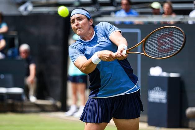 Ons Jabeur TUN, Berlin Tennis Open by HYLO 2025, Berlin, LTTC Rot-Weiß , 18.06.2025, Copyright: xClaudioxGärtnerx