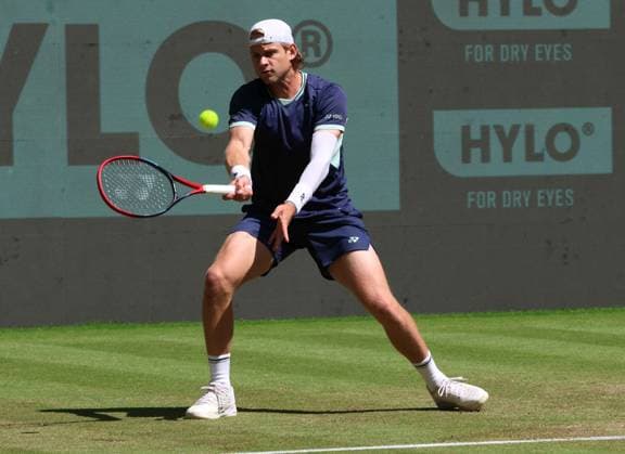 Tennis COURT WORTMANN OPEN, Zizou Bergs (BEL), Halle, Germany, June 18, 2025. Photo Felice Calabro  Copyright: xFelicexCalabro x xipa-agency.netx xFELICExCALABRO x 0822474988st