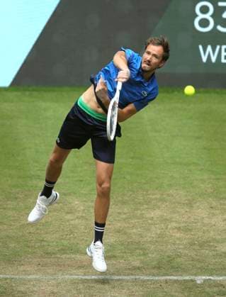 photo : Daniil MEDVEDEV (RUS) Tennis-Turnier Terra Wortmann Cup im Gerry Weber Sportpark (OWL-Arena) in Halle Westfalen am Mi. 18.06.2025