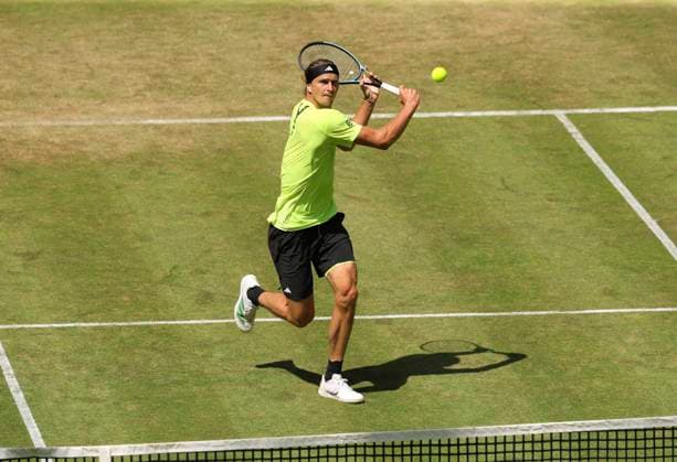 photo : Alexander ZVEREV (GER) Tennis-Turnier Terra Wortmann Cup im Gerry Weber Sportpark (OWL-Arena) in Halle Westfalen am Mi. 18.06.2025