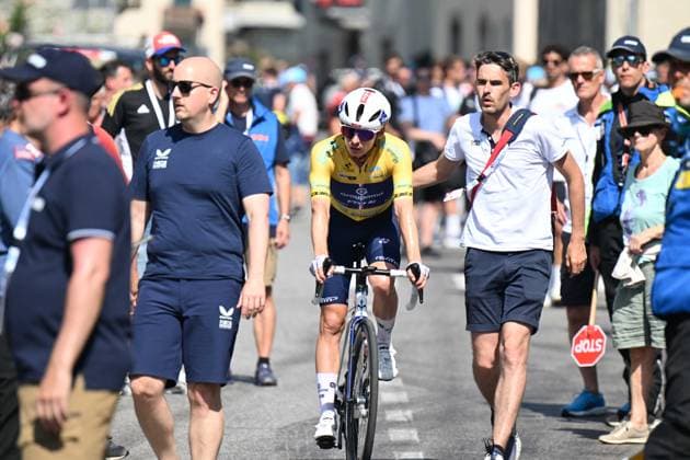 18-06-2025 Tour De Suisse; Tappa 04 Heiden - Piuro; 2025, Groupama - Fdj; Gregoire, Romain; Piuro; 