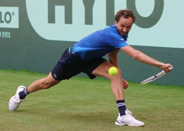 Tennis COURT WORTMANN OPEN, Danil Medvedev (RUS), Halle, Germany, June 18, 2025. Photo Felice Calabro  Copyright: xFelicexCalabro x xipa-agency.netx xFELICExCALABRO x 0822492149st