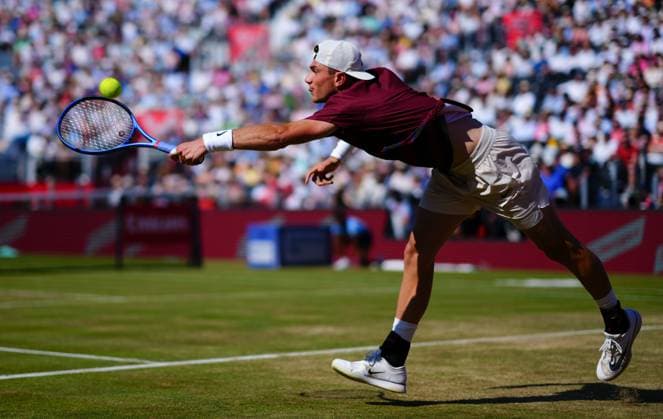 Jack Draper during his second round match Queen s Club Championships, Day 10, Queen s Club, West Kensington, London, UK - 18 Jun 2025  Copyright: xJavierxGarcia Shutterstockx 15363350al