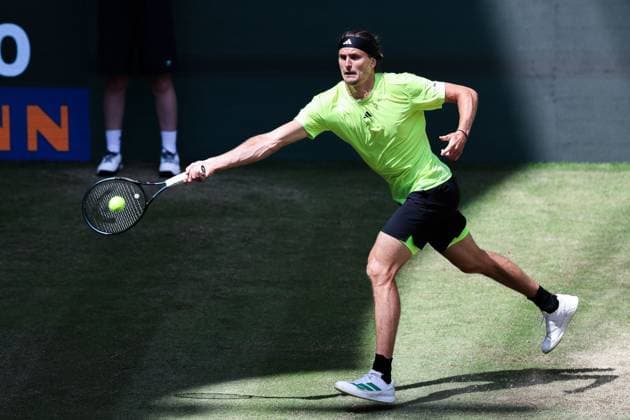 Tennis ATP, Tennis Herren Tour 500 Terra Wortmann Open 2025 am 18.06.2025 in der OWL ARENA in Halle ( Westf. ) Alexander Zverev ( GER )