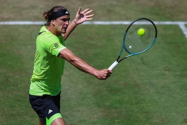 Tennis ATP, Tennis Herren Tour 500 Terra Wortmann Open 2025 am 18.06.2025 in der OWL ARENA in Halle ( Westf. ) Alexander Zverev ( GER )