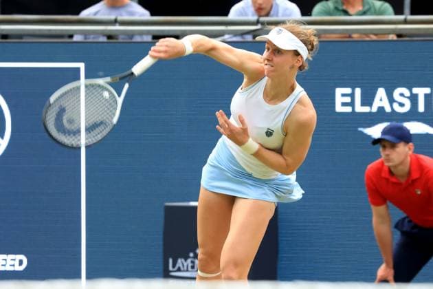 DEU, Berlin-Tennis-Open, 18.06.2025, Rot-Weiss Tennisanlage, Steffi-Graf-Stadion, Berlin, DEU, Berlin-Tennis-Open, im Bild Liudmila Samsonova