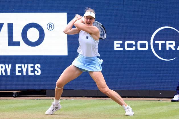 DEU, Berlin-Tennis-Open, 18.06.2025, Rot-Weiss Tennisanlage, Steffi-Graf-Stadion, Berlin, DEU, Berlin-Tennis-Open, im Bild Liudmila Samsonova