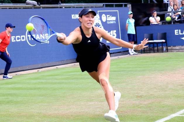 DEU, Berlin-Tennis-Open, 18.06.2025, Rot-Weiss Tennisanlage, Steffi-Graf-Stadion, Berlin, DEU, Berlin-Tennis-Open, im Bild Jessica Pegula (USA)