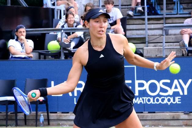 DEU, Berlin-Tennis-Open, 18.06.2025, Rot-Weiss Tennisanlage, Steffi-Graf-Stadion, Berlin, DEU, Berlin-Tennis-Open, im Bild Jessica Pegula (USA)