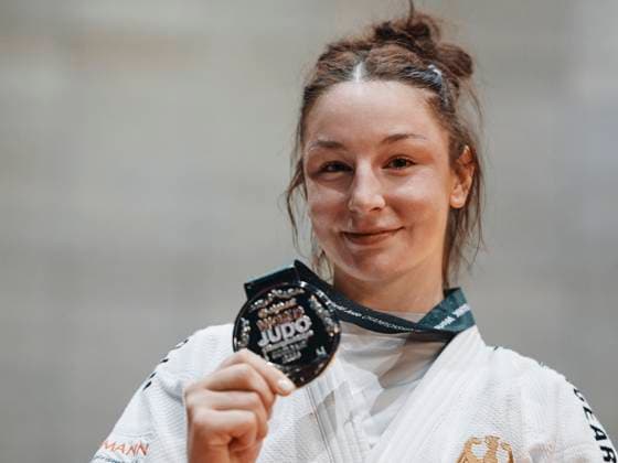 Sport Themen der Woche KW25 Sport Bilder des Tages Anna Monta Olek, Vizeweltmeisterin , WORLD CHAMPIONSHIPS,JUDO,IPPONGEAR,DAY6 Anna Monta Olek gewinnt Silber bei den Weltmeisterschaften bis 78kg, JUDO WORLDS2025,BEHINDTHESCENES,MEN100KG,WOMEN78KG,BUDAPEST *** Anna Monta Olek, Vice World Champion , WORLD CHAMPIONSHIPS,JUDO,IPPONGEAR,DAY6 Anna Monta Olek wins silver at the World Championships up to 78kg, JUDO WORLDS2025,BEHINDTHESCENES,MEN100KG,WOMEN78KG,BUDAPEST Copyright: xMARCELxHAUPTx