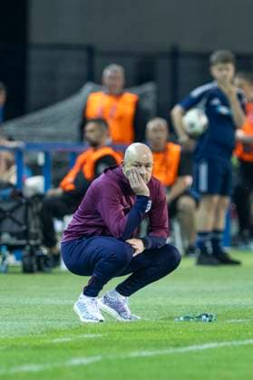 UEFA U21, U 21 Europameisterschaft: Deutschland - England; 18.06.2025 Lee Carlsley (England, Cheftrainer) bei der UEFA U21-Europameisterschaft im Spiel Deutschland - England, am 18.06.2025, Stadion pod Zoborom, Nitra, Slowakei Copyright: xBEAUTIFULxSPORTS Meuselx
