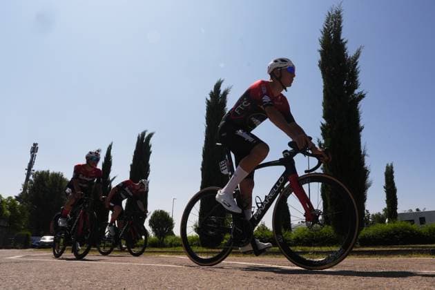 Cattani Alessandro of Team Technipes Inemiliaromagna during the stage 5 of the Giro Next Gen 2025, Fiorenzuola d™Arda (Pc) Gavi (Al) 153 km, Italy - Thursday, June 19, 2025. - cycling.  Copyright: xFabioxFerrari LaPressex