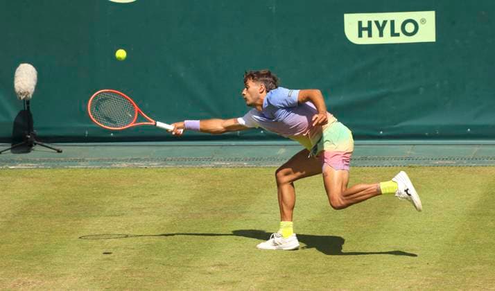 photo : Flavio COBOLLI (ITA) Tennis-Turnier Terra Wortmann Cup im Gerry Weber Sportpark (OWL-Arena) in Halle Westfalen am Do. 19.06.2025