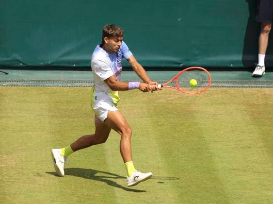 photo : Flavio COBOLLI (ITA) Tennis-Turnier Terra Wortmann Cup im Gerry Weber Sportpark (OWL-Arena) in Halle Westfalen am Do. 19.06.2025