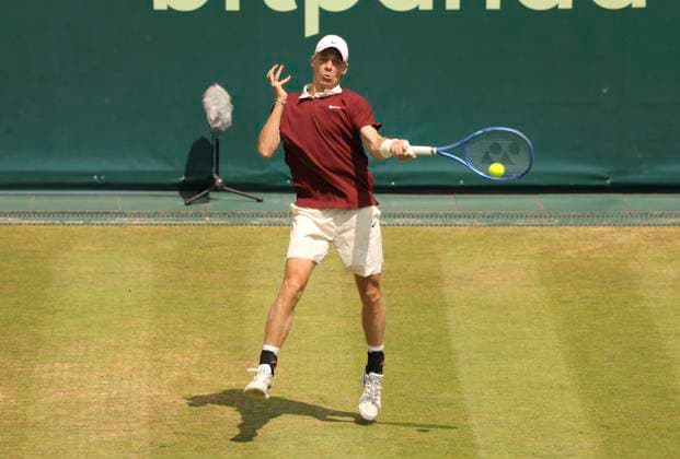 photo : Denis SHAPOVALOV (CAN) Tennis-Turnier Terra Wortmann Cup im Gerry Weber Sportpark (OWL-Arena) in Halle Westfalen am Do. 19.06.2025