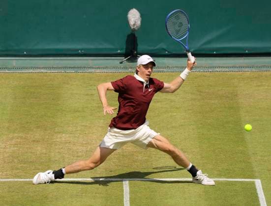 photo : Denis SHAPOVALOV (CAN) Tennis-Turnier Terra Wortmann Cup im Gerry Weber Sportpark (OWL-Arena) in Halle Westfalen am Do. 19.06.2025