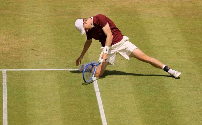 photo : Denis SHAPOVALOV (CAN) Tennis-Turnier Terra Wortmann Cup im Gerry Weber Sportpark (OWL-Arena) in Halle Westfalen am Do. 19.06.2025
