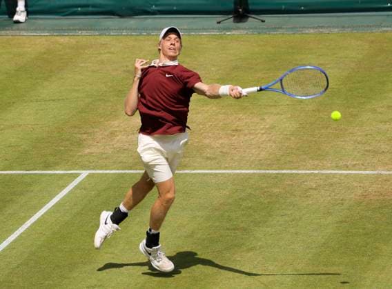 photo : Denis SHAPOVALOV (CAN) Tennis-Turnier Terra Wortmann Cup im Gerry Weber Sportpark (OWL-Arena) in Halle Westfalen am Do. 19.06.2025