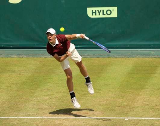 photo : Denis SHAPOVALOV (CAN) Tennis-Turnier Terra Wortmann Cup im Gerry Weber Sportpark (OWL-Arena) in Halle Westfalen am Do. 19.06.2025