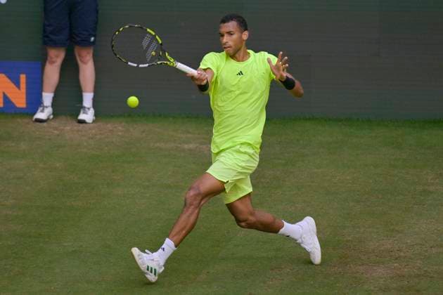 Felix Auger-Aliassime CAN 19.06.2025 Tennis TERRA WORTMANN OPEN ATP, Tennis Herren 500, OWL ARENA, TERRA WORTMANN OPEN,