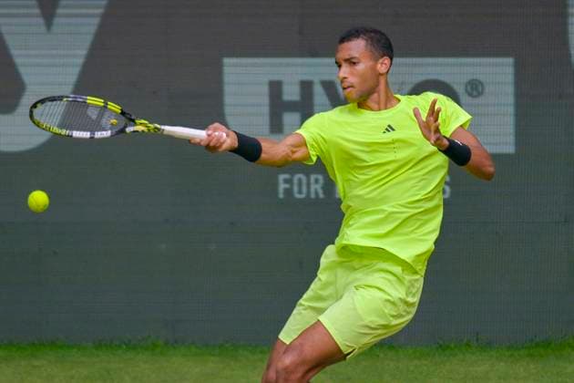 Felix Auger-Aliassime CAN 19.06.2025 Tennis TERRA WORTMANN OPEN ATP, Tennis Herren 500, OWL ARENA, TERRA WORTMANN OPEN,