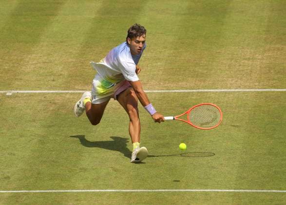 photo : Flavio COBOLLI (ITA) Tennis-Turnier Terra Wortmann Cup im Gerry Weber Sportpark (OWL-Arena) in Halle Westfalen am Do. 19.06.2025