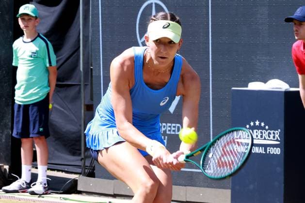 DEU, Berlin-Tennis-Open, 19.06.2025, Rot-Weiss Tennisanlage, Steffi-Graf-Stadion, Berlin, DEU, Berlin-Tennis-Open, im Bild Rebeka Masarova (SUI)