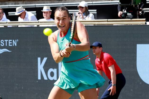 DEU, Berlin-Tennis-Open, 19.06.2025, Rot-Weiss Tennisanlage, Steffi-Graf-Stadion, Berlin, DEU, Berlin-Tennis-Open, im Bild Aryna Sabalenka