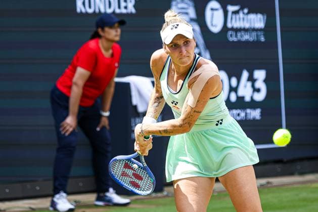 Marketa VONDROUSOVA CZE, Berlin Tennis Open by HYLO 2025, Berlin, LTTC Rot-Weiß , 19.06.2025, Copyright: xClaudioxGärtnerx