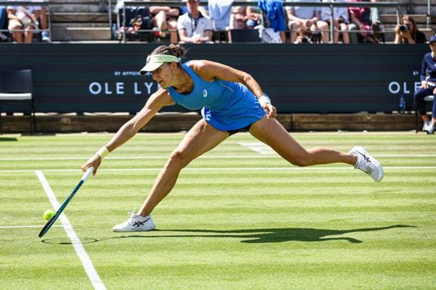 Rebeka Masarova SUI, Berlin Tennis Open by HYLO 2025, Berlin, LTTC Rot-Weiß , 19.06.2025, Copyright: xClaudioxGärtnerx