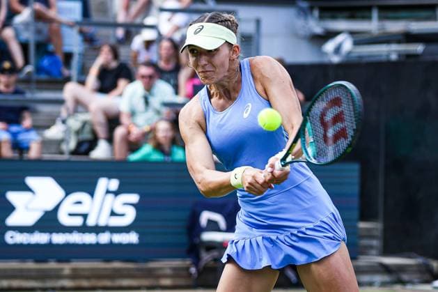 Rebeka Masarova SUI, Berlin Tennis Open by HYLO 2025, Berlin, LTTC Rot-Weiß , 19.06.2025, Copyright: xClaudioxGärtnerx