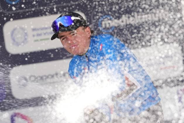 Jarno Widar - Team Lotto during the stage 5 of the Giro Next Gen 2025, Fiorenzuola d™Arda (Pc) Gavi (Al) 153 km , Italy - Thursday , June 19, 2025. - cycling.  Copyright: xGianxMattiaxD Albertox LaPressex